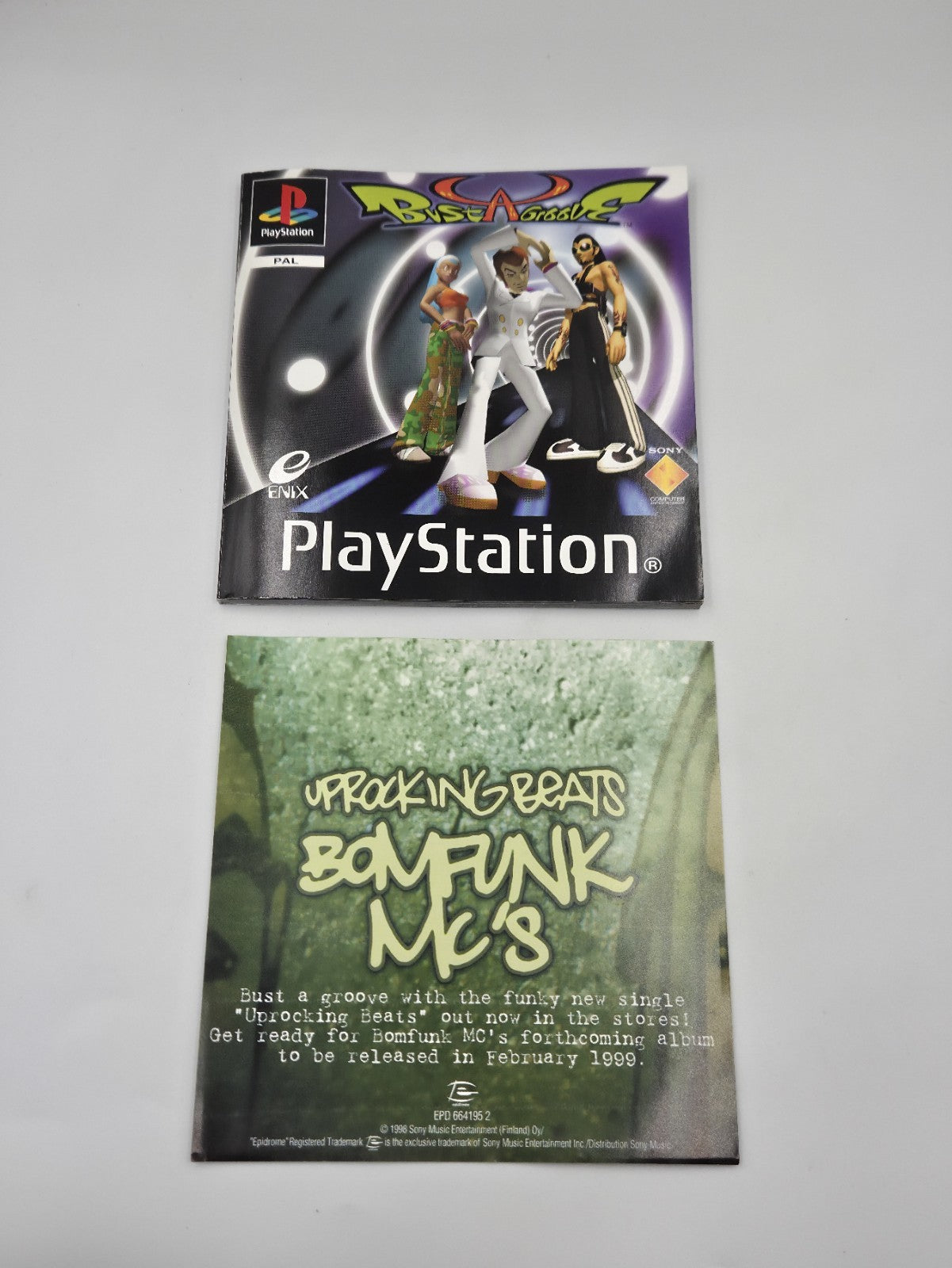PS1 Playstation 1 Spiel Bust-A-Groove mit OVP und Anleitung Multilingual