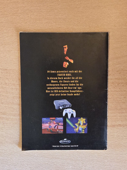 N64 Nintendo 64 The Ultimate N64 Fighter-Bibel Extra Heft