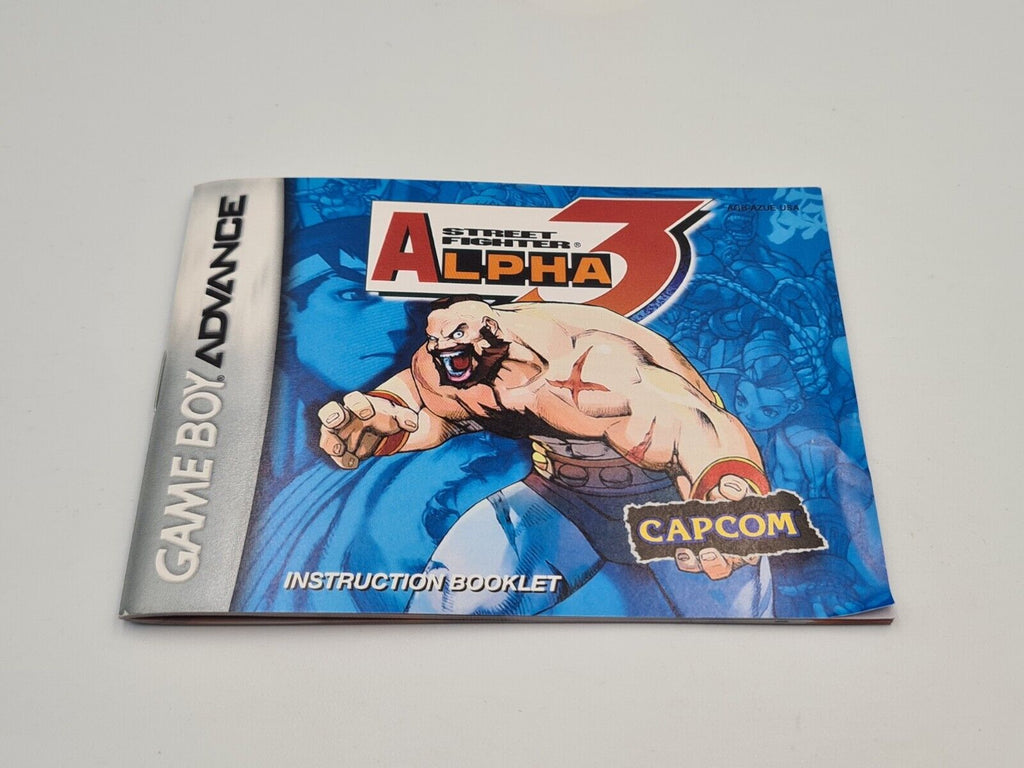 Nintendo Game Boy Advance Street Fighter Alpha 3 mit OVP und Anleitung USA - T-Retro-Games 