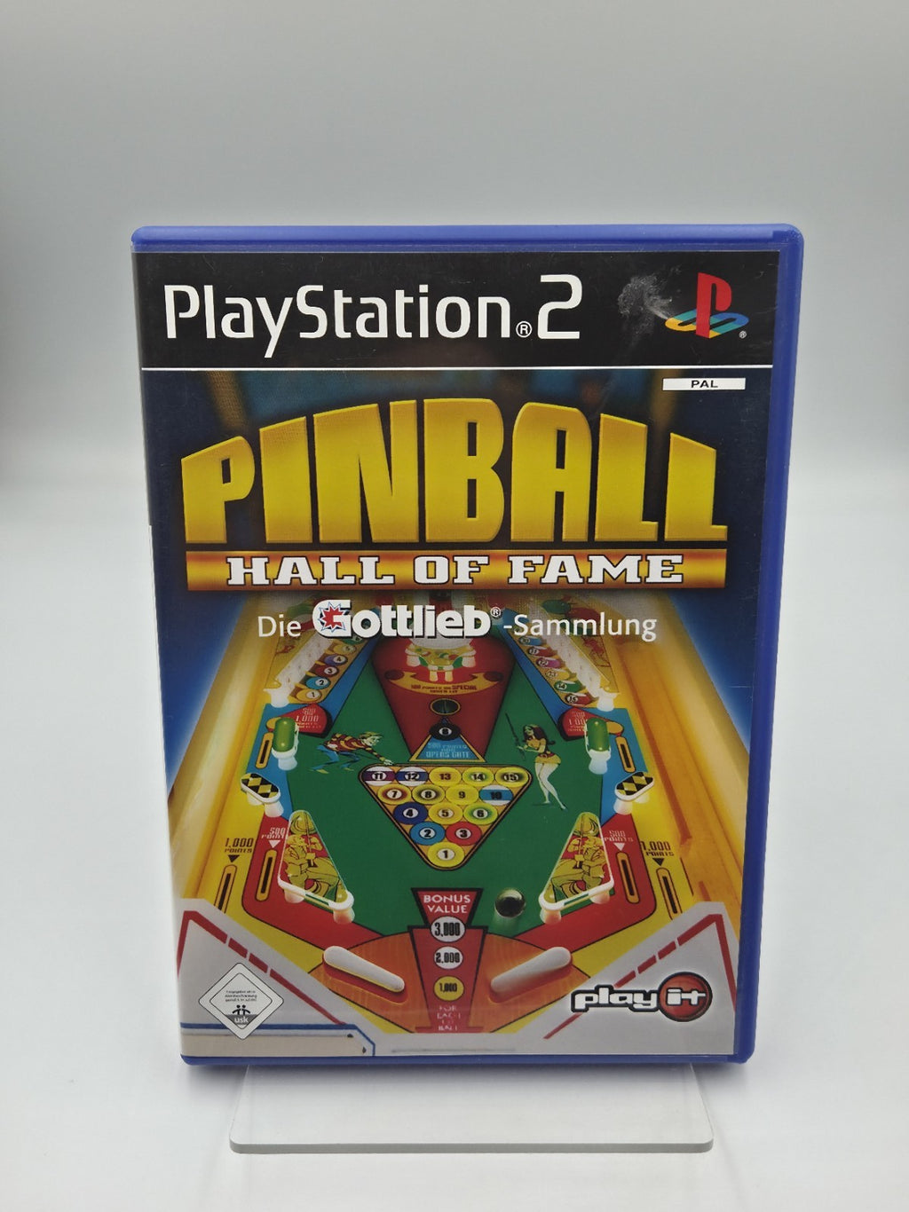 PS2 Playstation 2 Spiel Pinball Hall of Fame mit OVP und Anleitung Deutsch