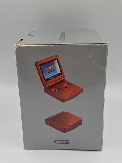 Nintendo Game Boy Advance SP Flame Red EUR OVP  Konsole Console