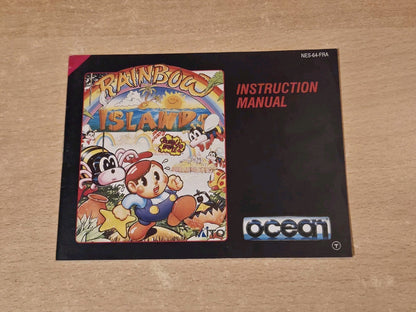 NES Rainbow Islands Spielanleitung Instruction Booklet FRA