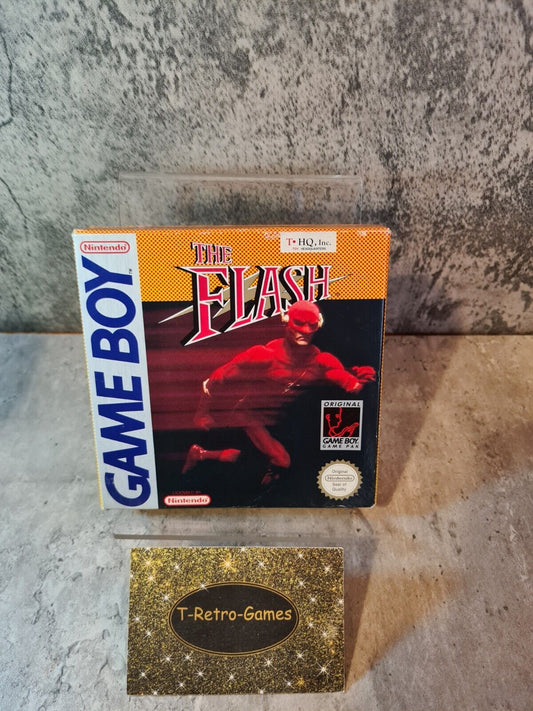 Nintendo Game Boy Classic The Flash mit OVP und Anleitung UKV - T-Retro-Games 