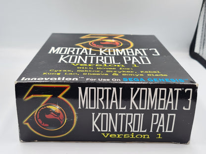Sega Genesis Mortal Kombat 3 Kontrol Pad Version 1 Controller Joystick OVP