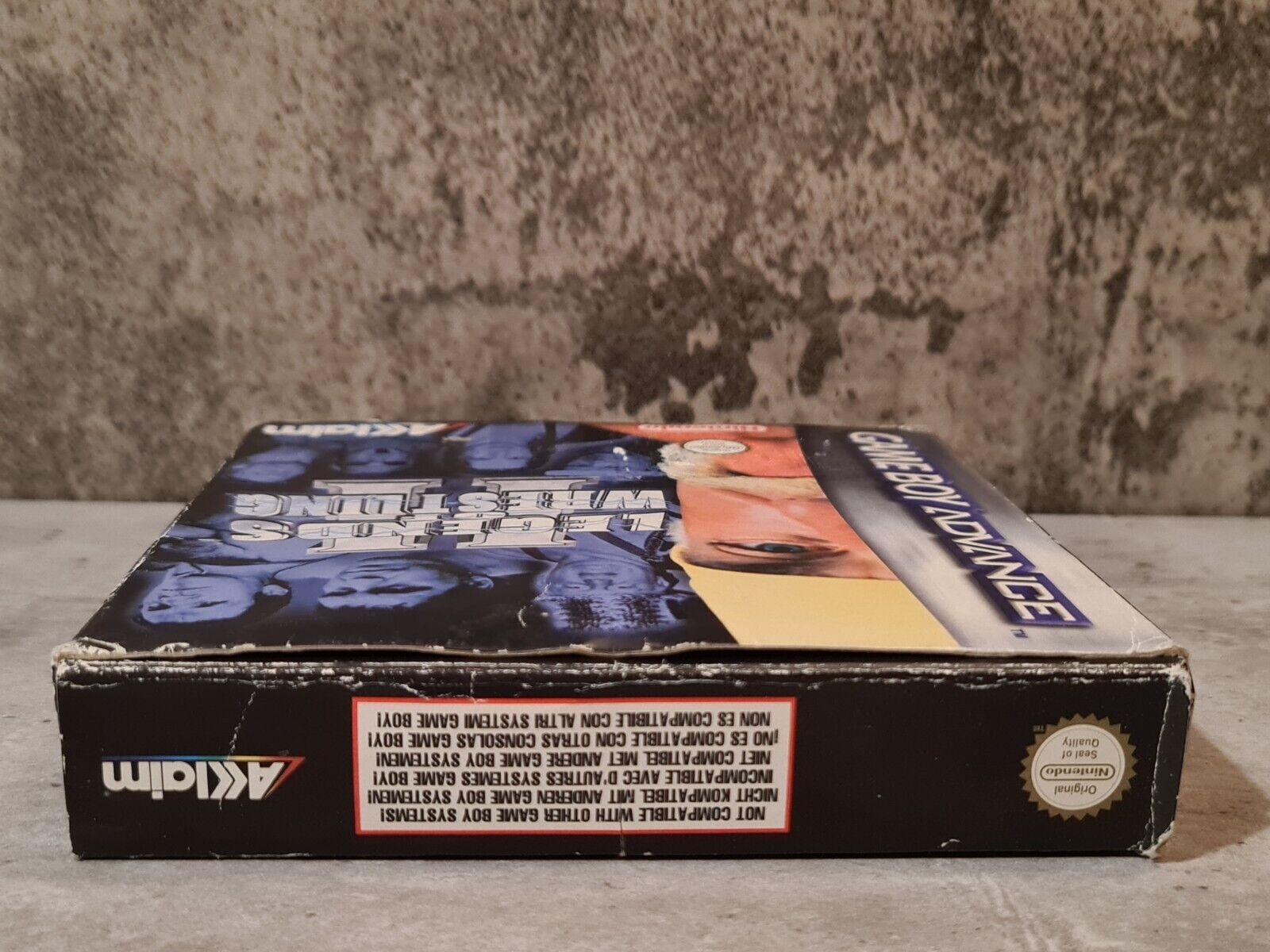 Nintendo Game Boy Advance Legends of Wrestling II mit OVP und Anleitung ITA - T-Retro-Games 