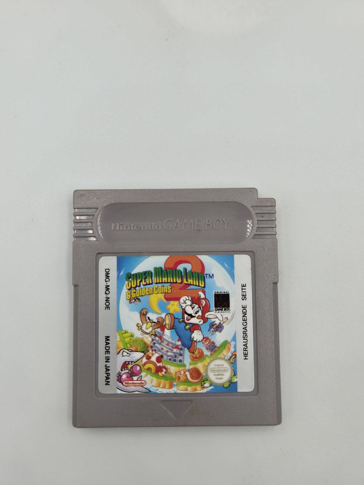 Nintendo Gameboy  Super Mario Land 2 : 6 Golden Coins mit OVP und Anleitung NOE