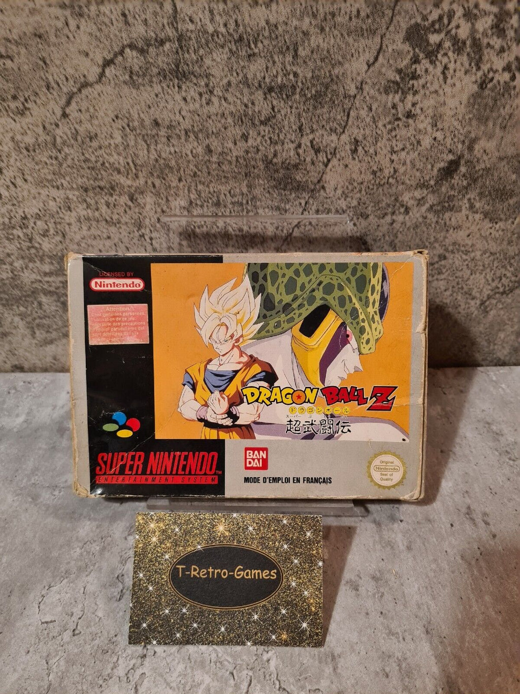 SNES Super Nintendo Dragon Ball Z Botuden mit OVP und Anleitung FRA/ESP - T-Retro-Games 