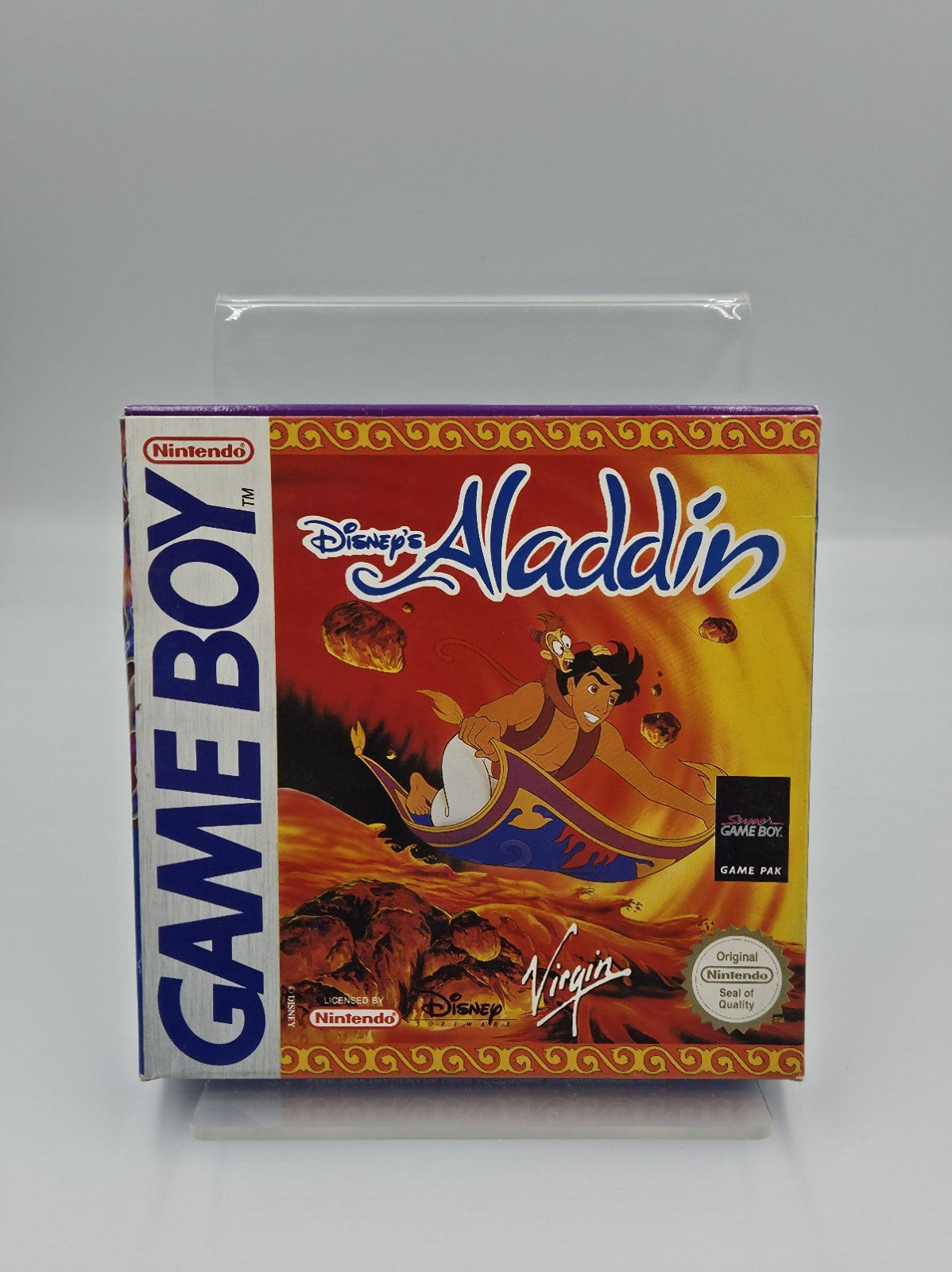 Nintendo Game Boy Classic Disney's Aladdin mit OVP und Anleitung EUR
