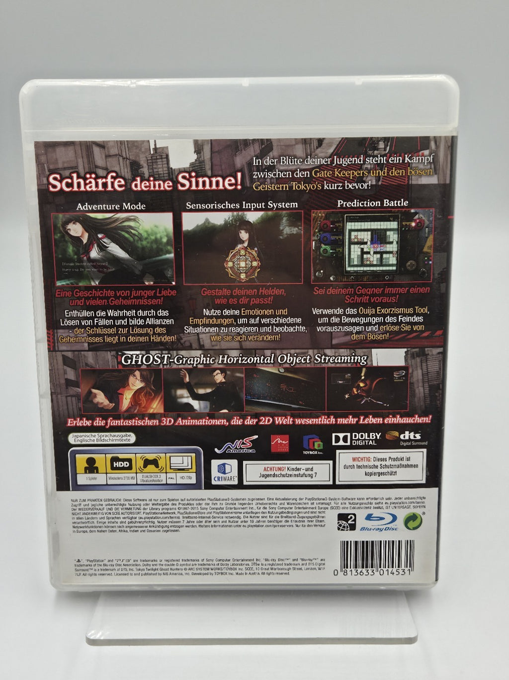 PS3 Playstation 3 Tokyo Twilight Ghost Hunters mit OVP und Anleitung Deutsch