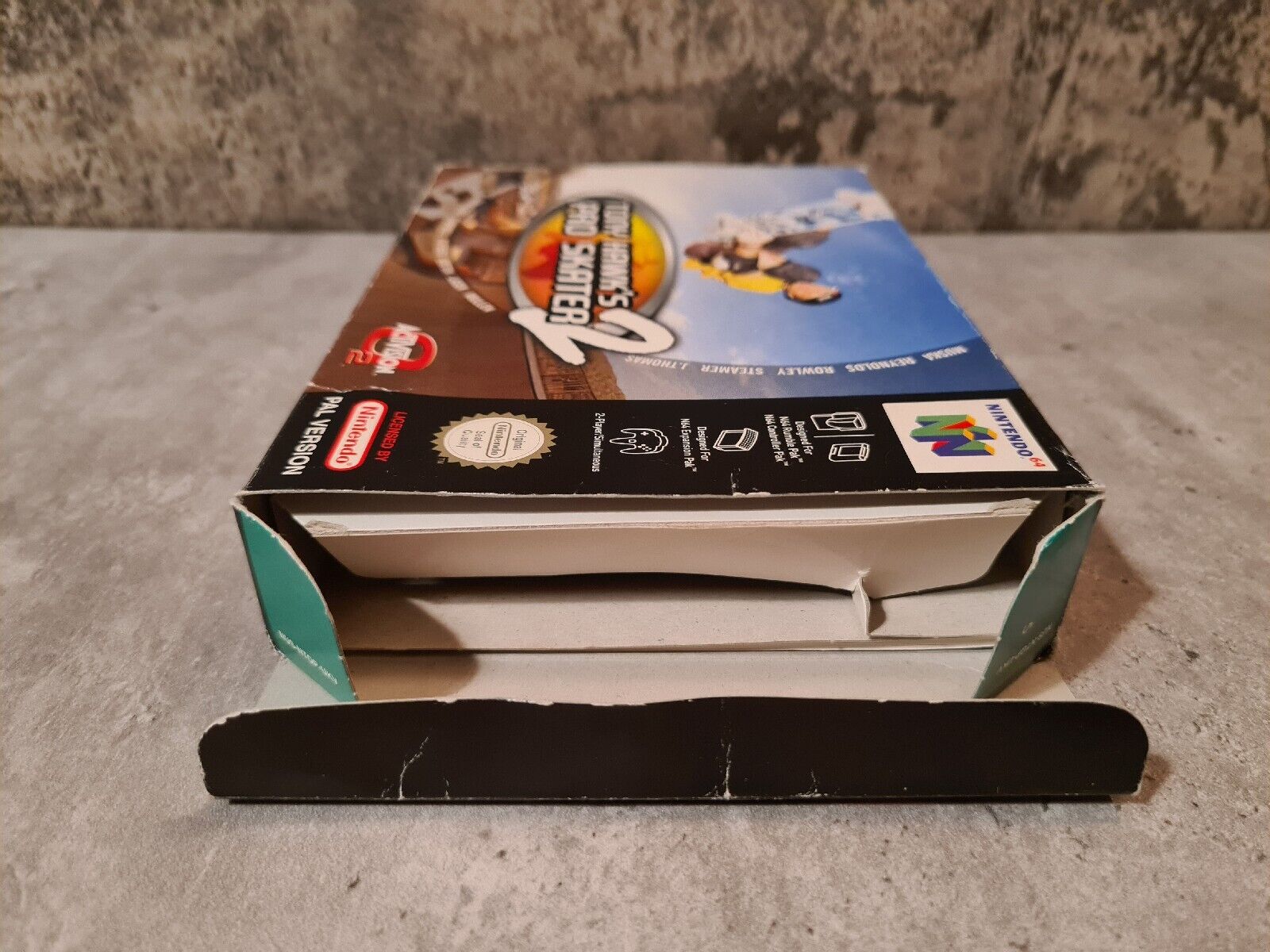 N64 Nintendo 64 Tony Hawk's Pro Skater 2 mit OVP und Anleitung UKV - T-Retro-Games 