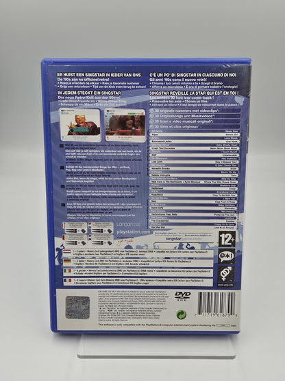 PS2 Playstation 2 Singstar '90s mit OVP und Anleitung Multilingual 