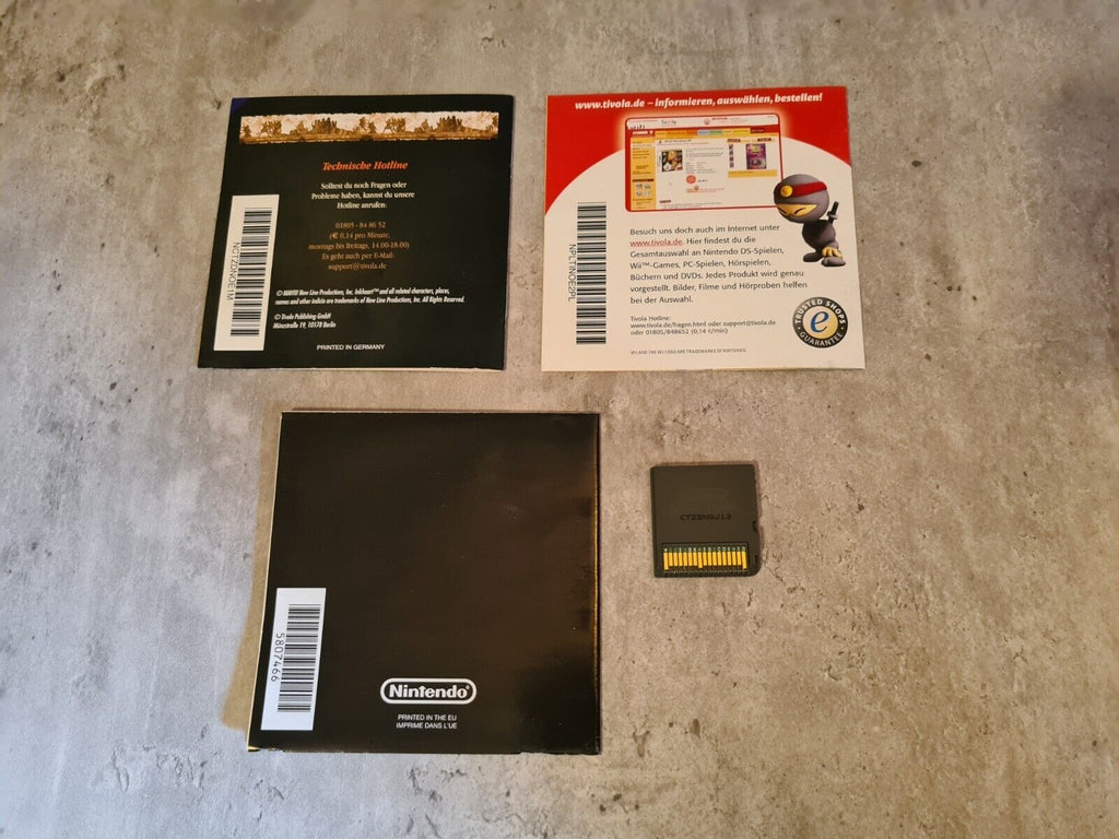 Nintendo DS Tintenherz mit OVP und Anleitung NOE - T-Retro-Games 