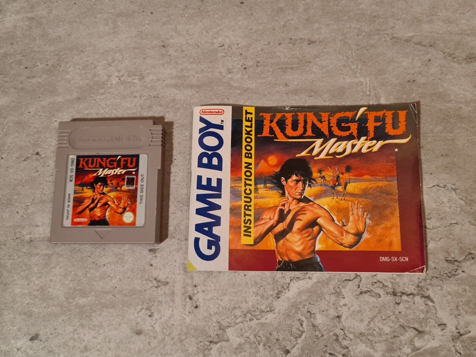 Nintendo Game Boy Classic Kung Fu Master mit OVP und Anleitung SCN - T-Retro-Games 