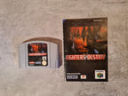 N64 Nintendo 64 Fighter's Destiny mit OVP und Anleitung NOE/EUR - T-Retro-Games 