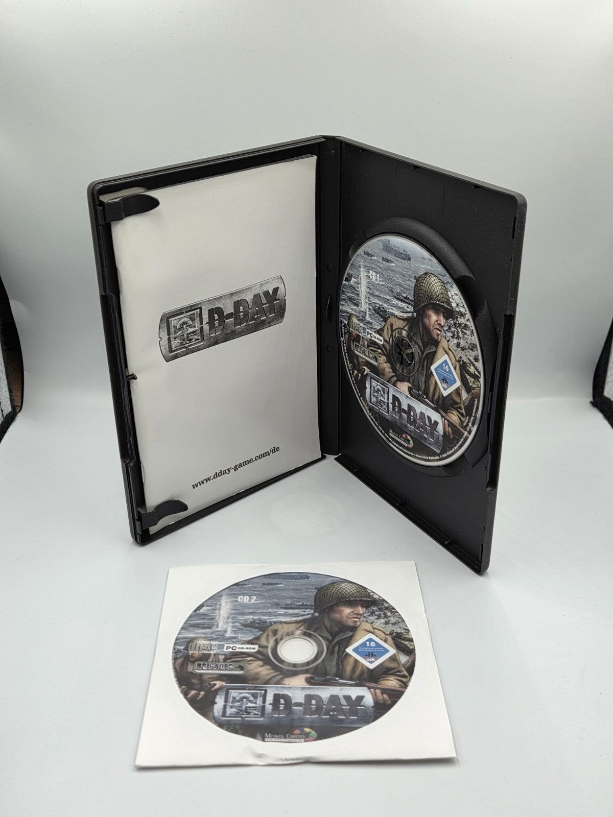 PC-CD Rom Spiel D-Day 2 Discs