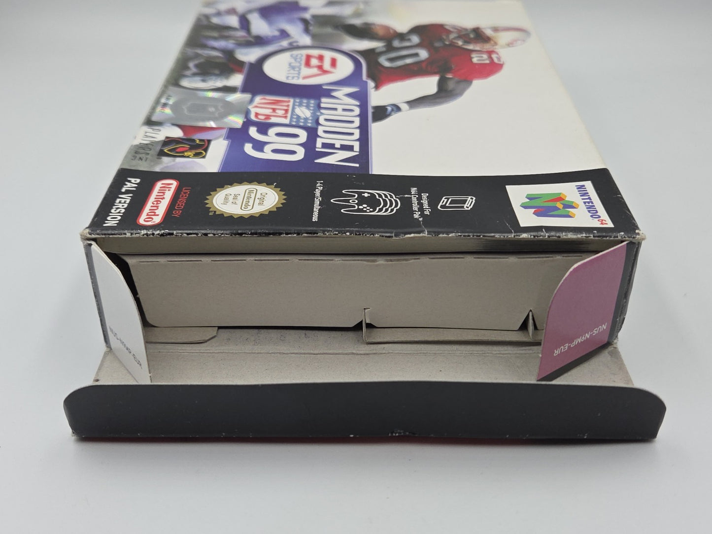 N64 Nintendo 64 Spiel Madden NFL 99 mit OVP und Anleitung EUR