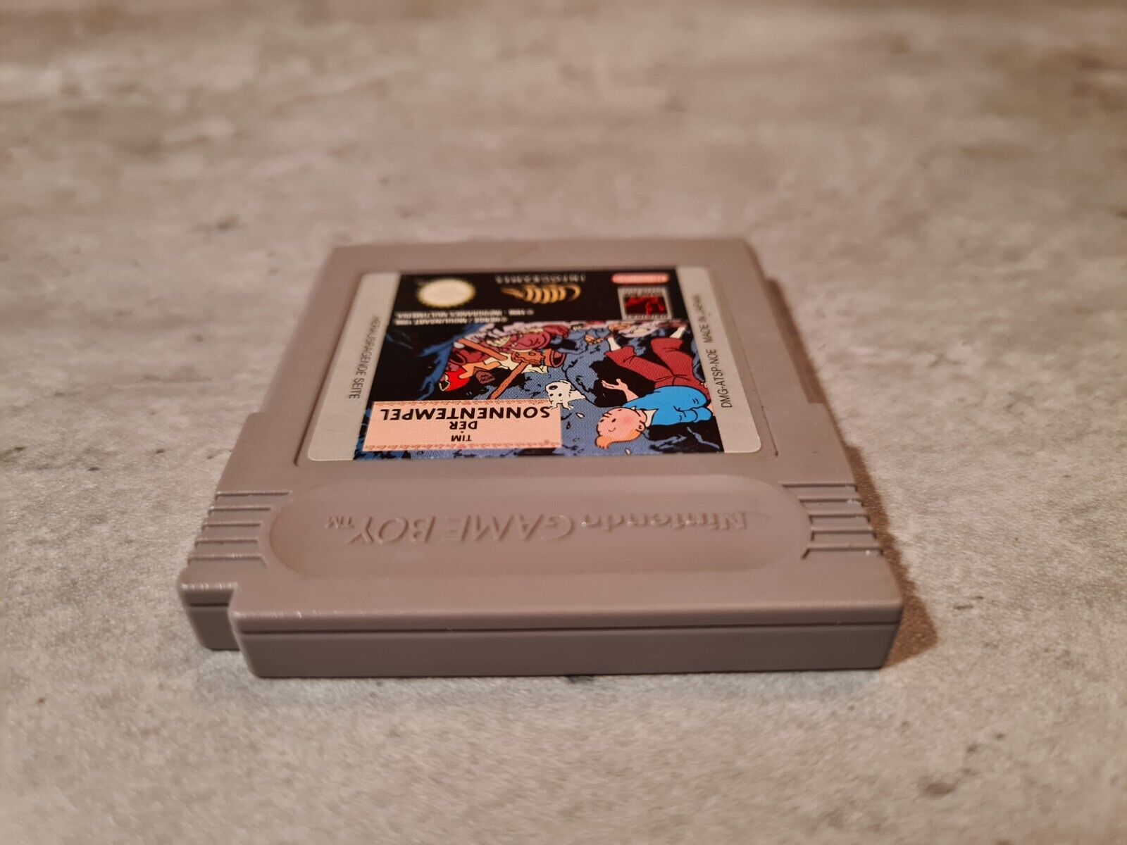 Nintendo Gameboy Classic Spiel Tim Der Sonnentempel Modul NOE - T-Retro-Games 