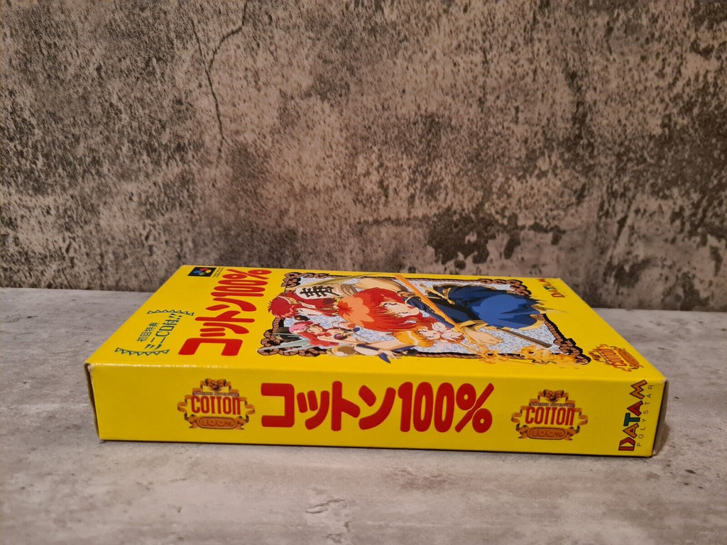 SFC Super Famicom Adventure Cotton 100% mit OVP und Anleitung Japan - T-Retro-Games 