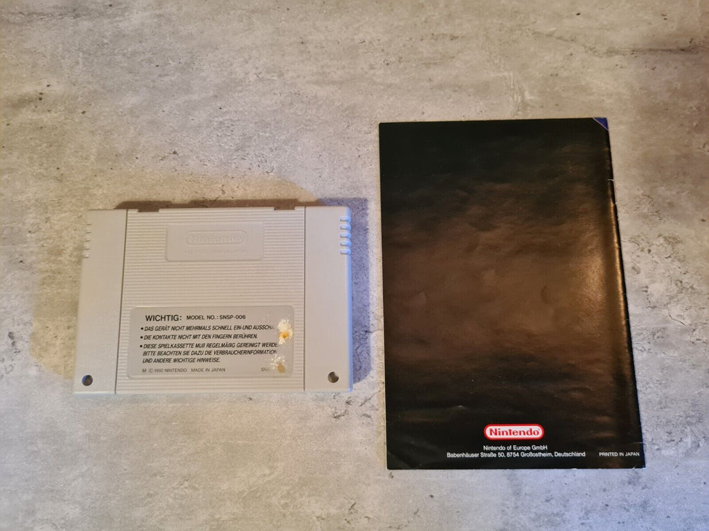 SNES Super Nintendo Super R-Type mit OVP und Anleitung NOE - T-Retro-Games 