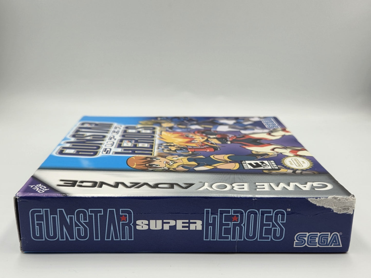Nintendo Game Boy Advance Gunstar Super Heroes mit OVP und Anleitung USA