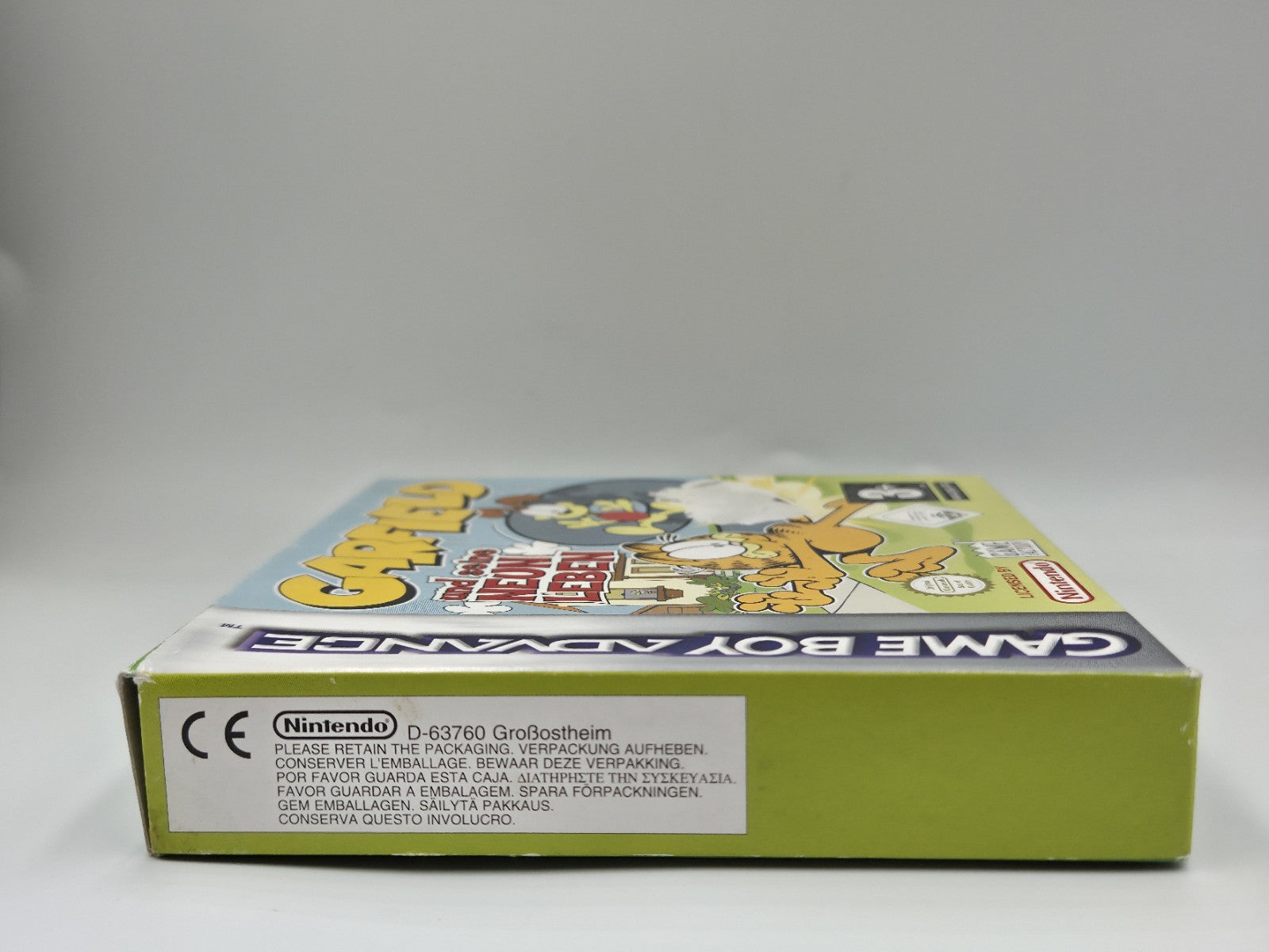 Game Boy Advance Spiel Garfield und seine neun Leben mit OVP und Anleitung NOE