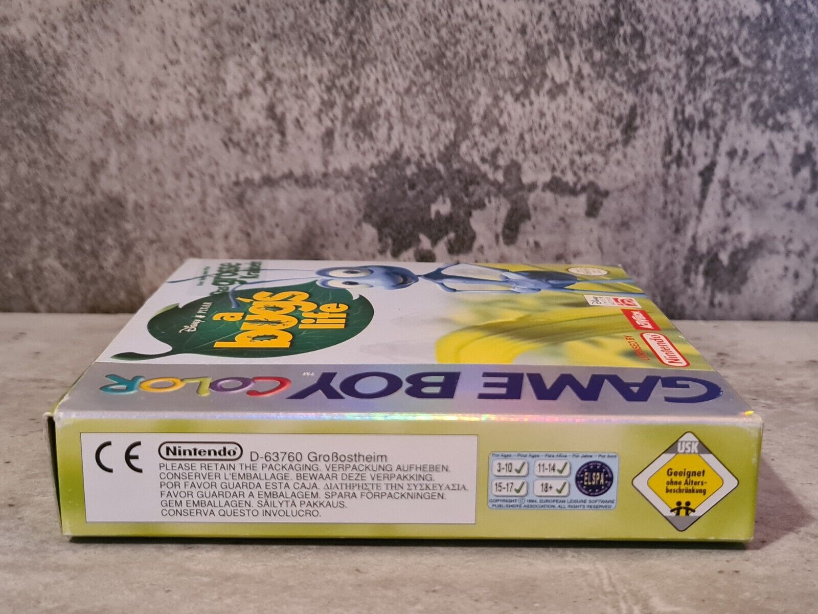 Game Boy Color Disney Pixar a Bug's Life mit OVP und Anleitung + Poster EUR - T-Retro-Games 