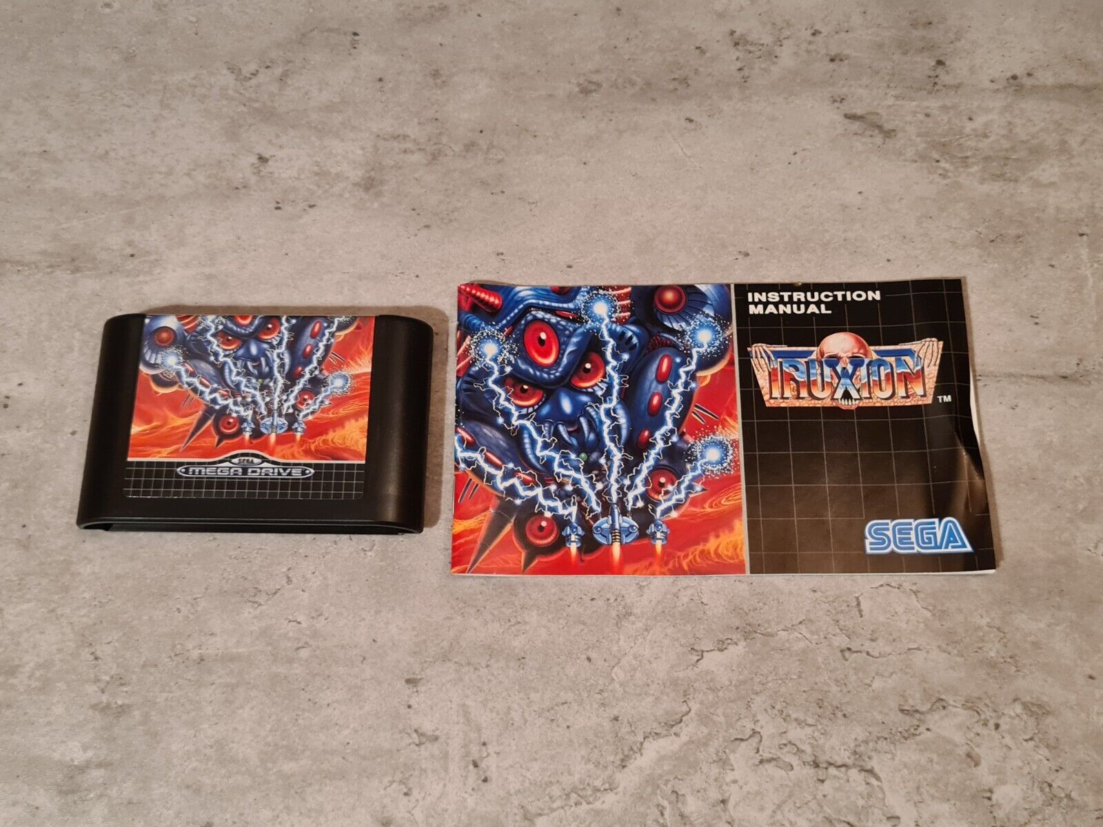 Sega Mega Drive Spiel Truxton mit OVP und Anleitung Multi Language - T-Retro-Games 