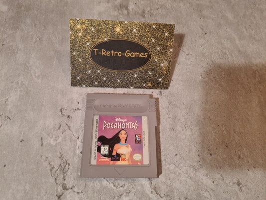Nintendo Gameboy Classic Spiel Disney's Pocahontas Modul USA - T-Retro-Games 