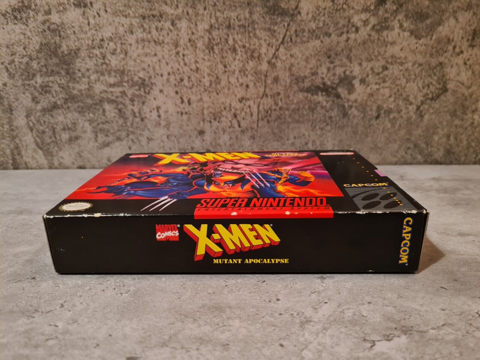 SNES Super Nintendo X-Men Mutant Apocalypse mit OVP und Anleitung NTSC-USA - T-Retro-Games 