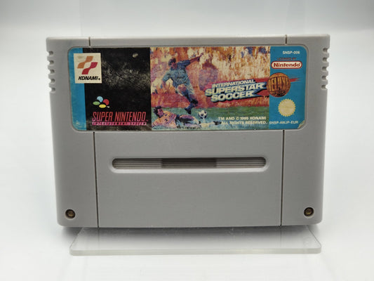 SNES Super Nintendo International Superstar Soccer Deluxe Modul EUR