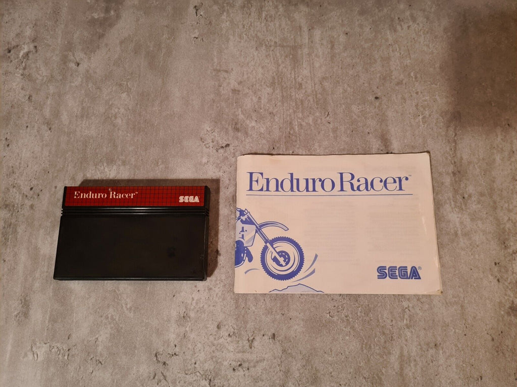 Sega Master System Enduro Racer mit OVP und Anleitung Multi Language - T-Retro-Games 