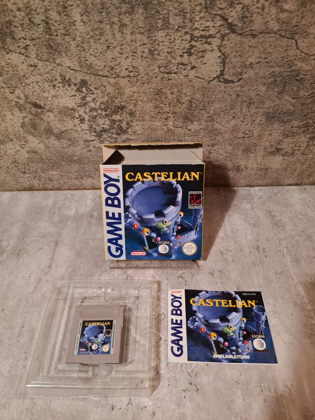 Nintendo Game Boy Classic Castelian mit OVP und Anleitung FRG - T-Retro-Games 