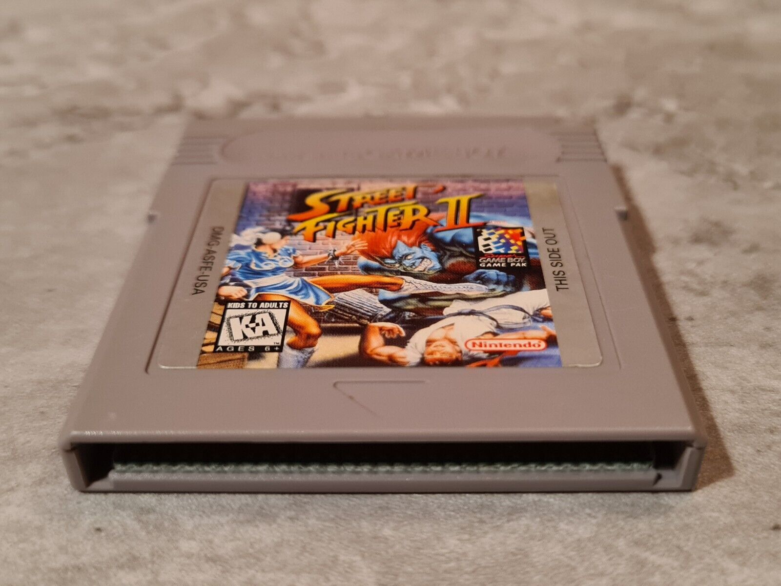 Nintendo Gameboy Classic Spiel Street Fighter II Modul USA - T-Retro-Games 