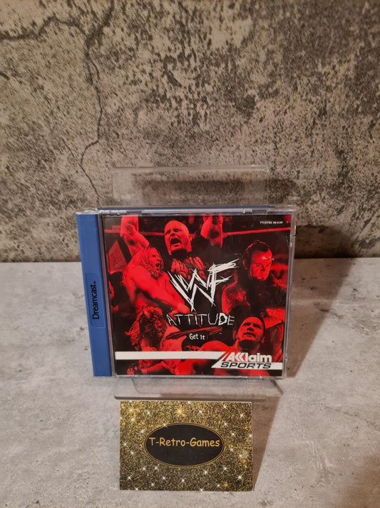 Sega Dreamcast WWF Attitude mit OVP und Anleitung Deutsch 