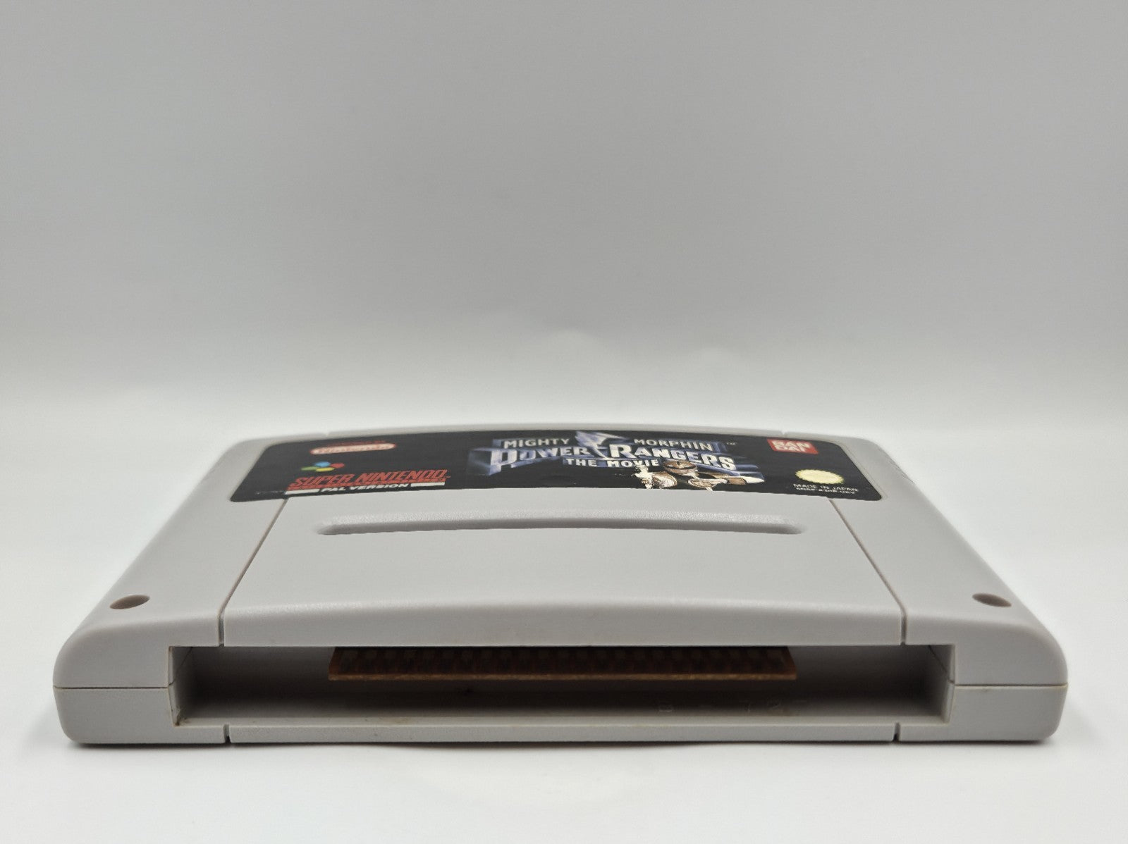 SNES Super Nintendo Spiel Mighty Morphin Power Rangers The Movie UKV Modul