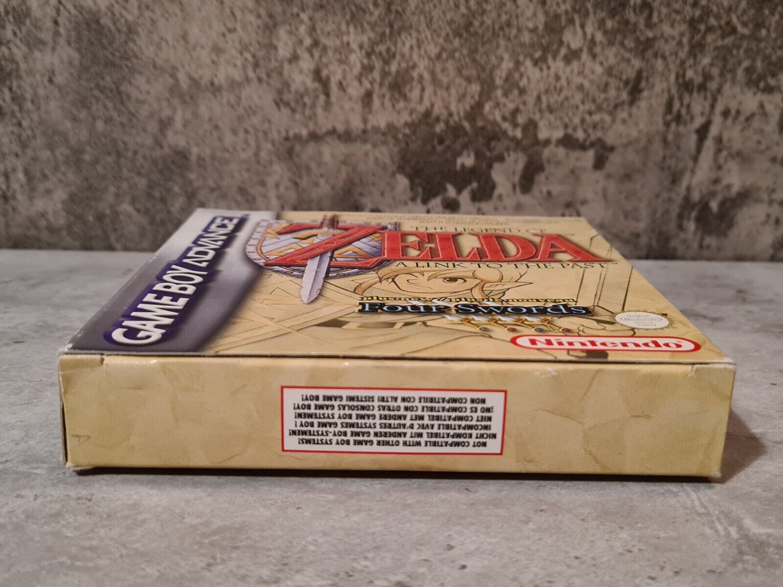 Nintendo Gameboy Advance The Legend of Zelda Four Swords mit OVP + Anleitung EUR - T-Retro-Games 