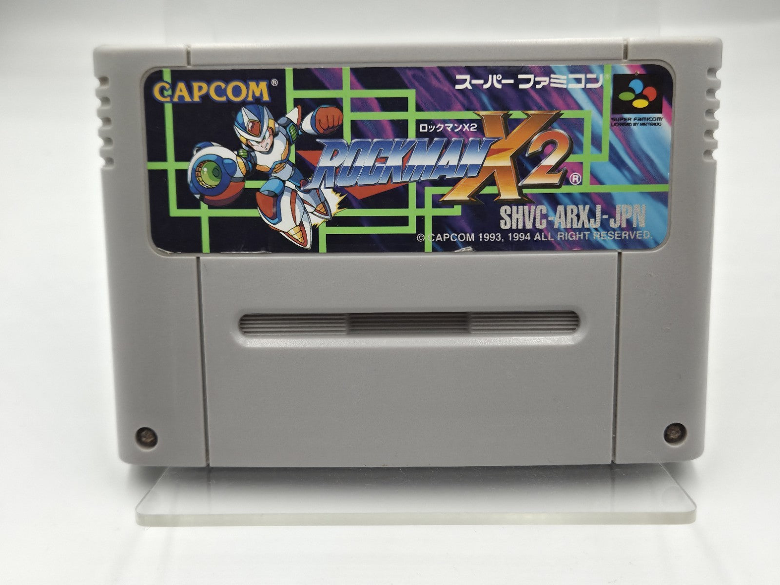 SFC Super Famicom NTSC-J Spiel RockMan X2 Modul Japan
