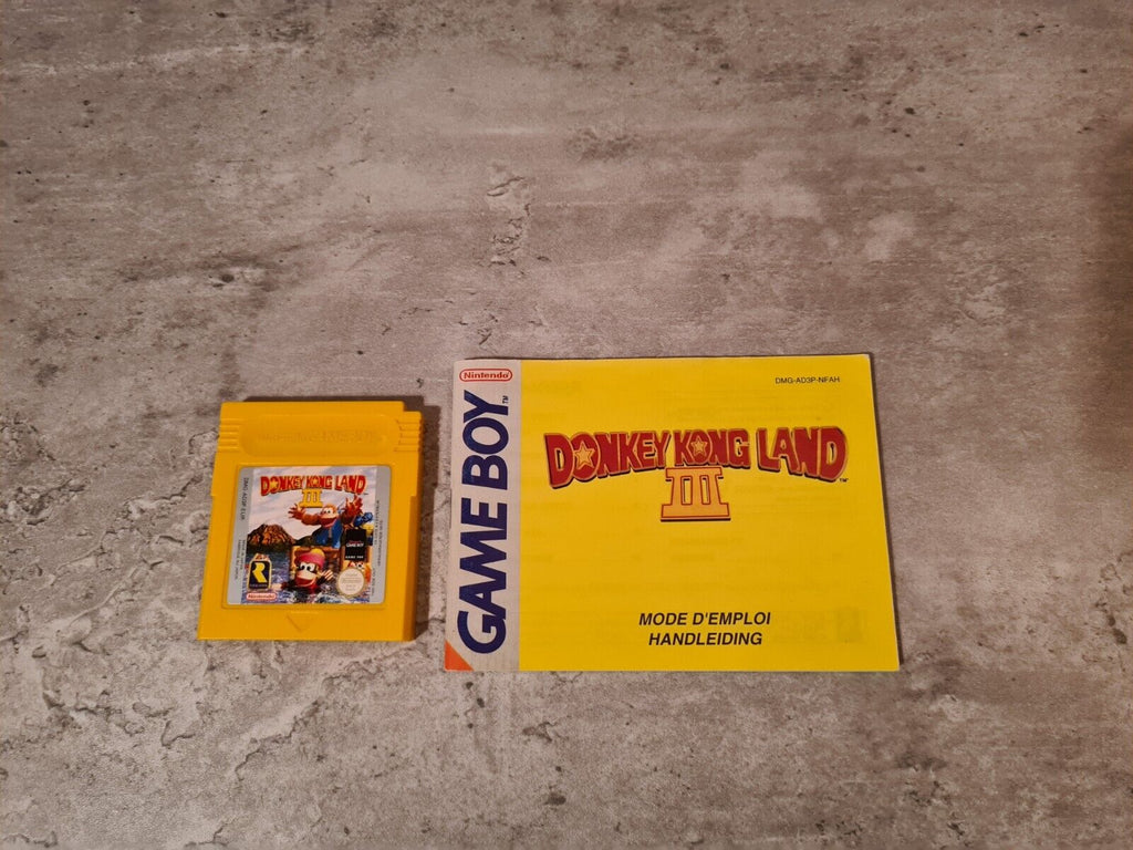 Nintendo Game Boy Donkey Kong Land III mit OVP und Anleitung FAH - T-Retro-Games 
