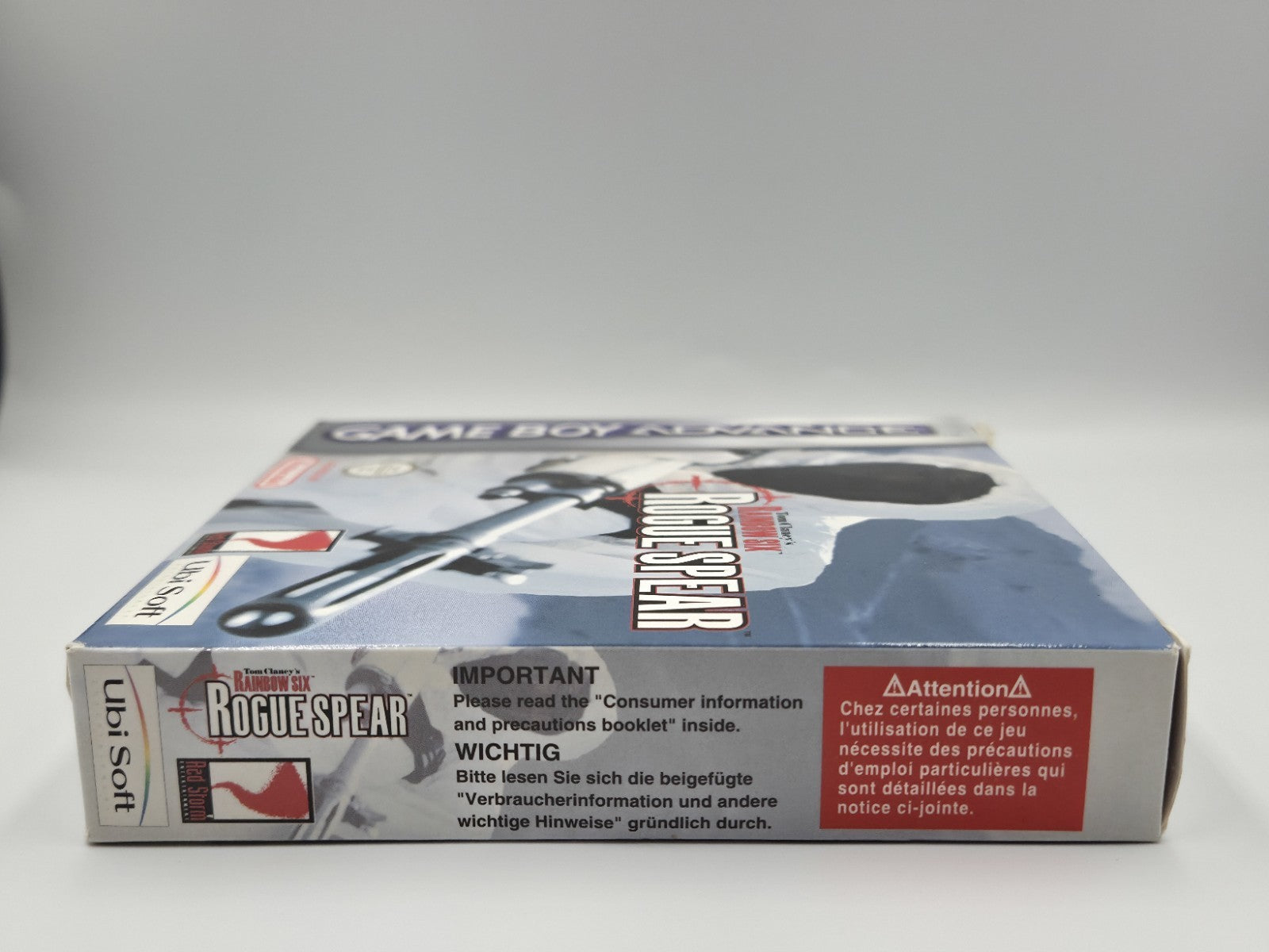 Game Boy Advance Tom Clancy's Rainbow Six Rogue Spear mit OVP und Anleitung EUR