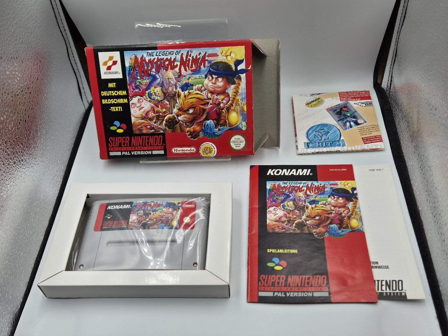Super Nintendo The Legend of The Mystical Ninja mit OVP und Anleitung NOE/SFRG