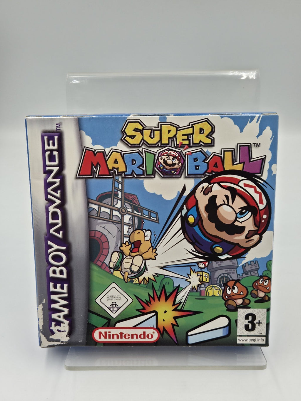 Nintendo Game Boy Advance Super Mario Ball mit OVP und Anleitung EUR