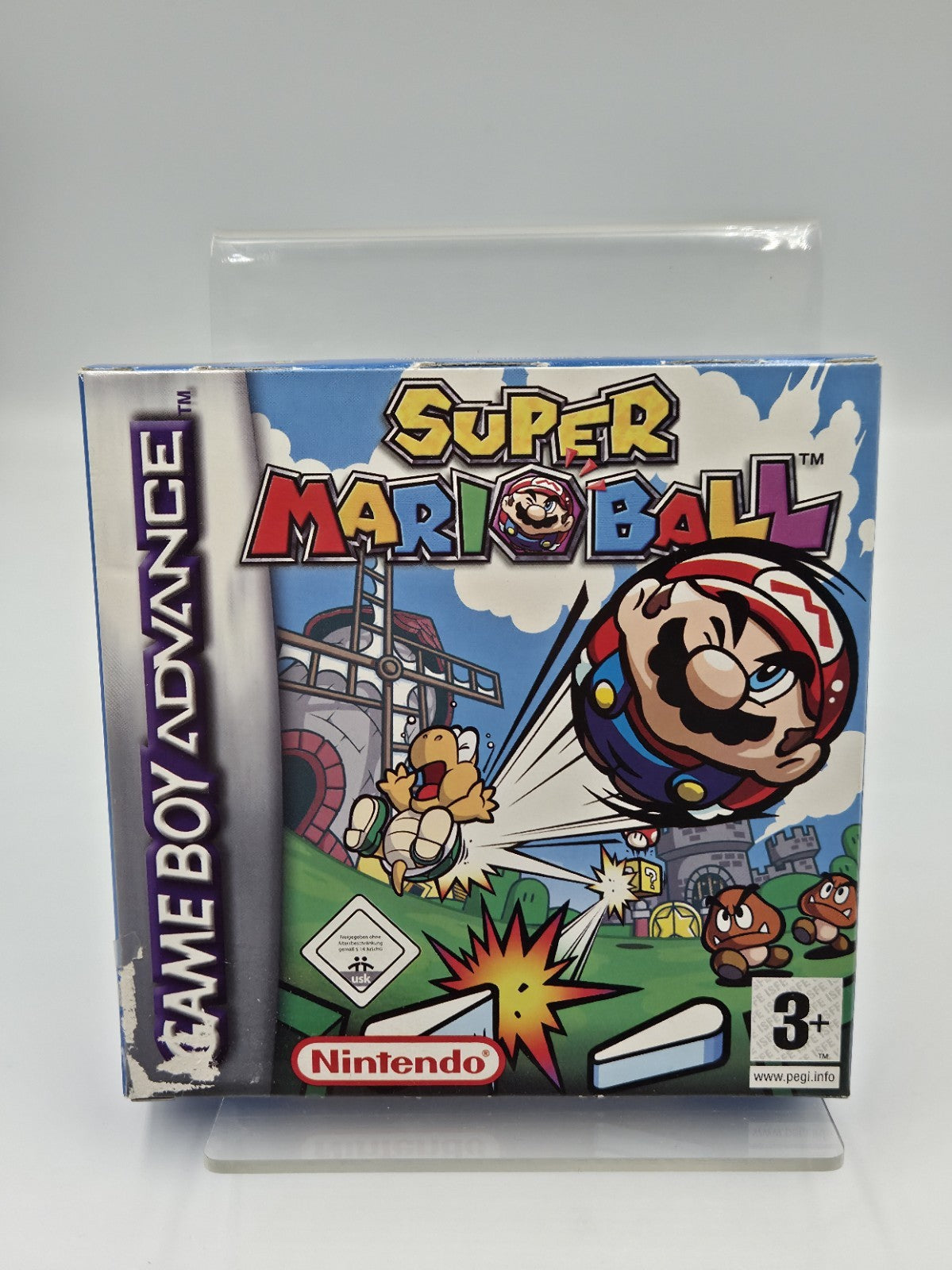 Nintendo Game Boy Advance Super Mario Ball mit OVP und Anleitung EUR