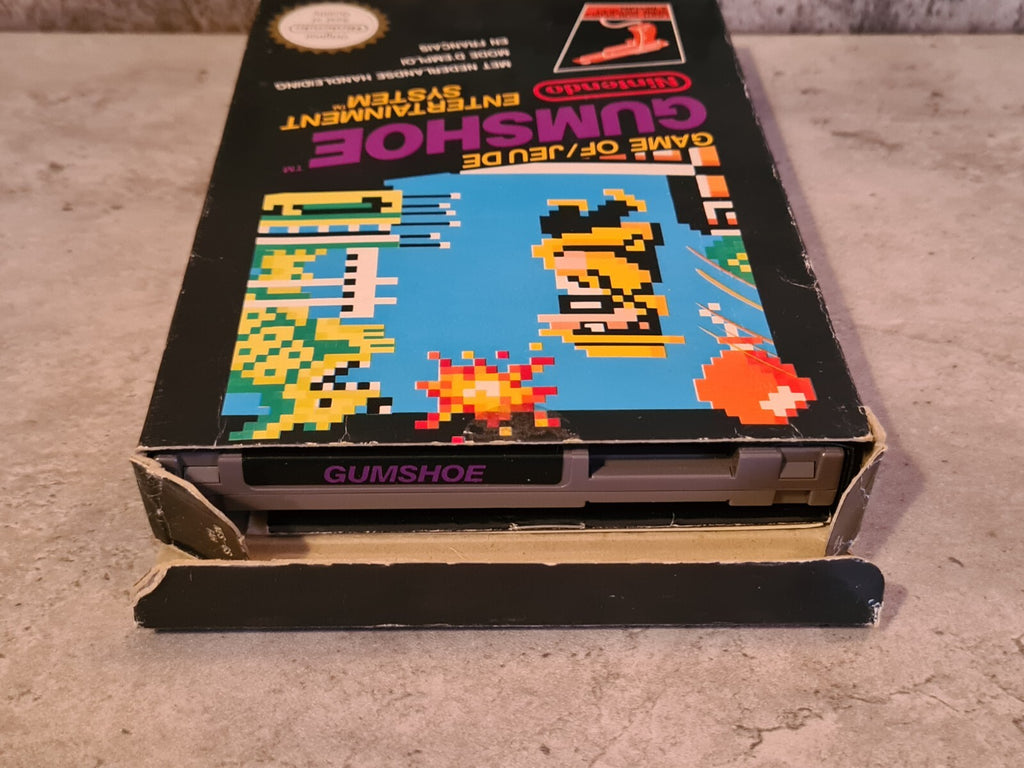 Nintendo NES Gumshoe mit OVP und Anleitung FRA