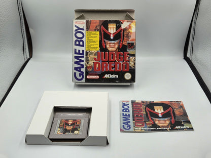Nintendo Game Boy Classic Spiel Judge Dredd mit OVP und Anleitung EUR