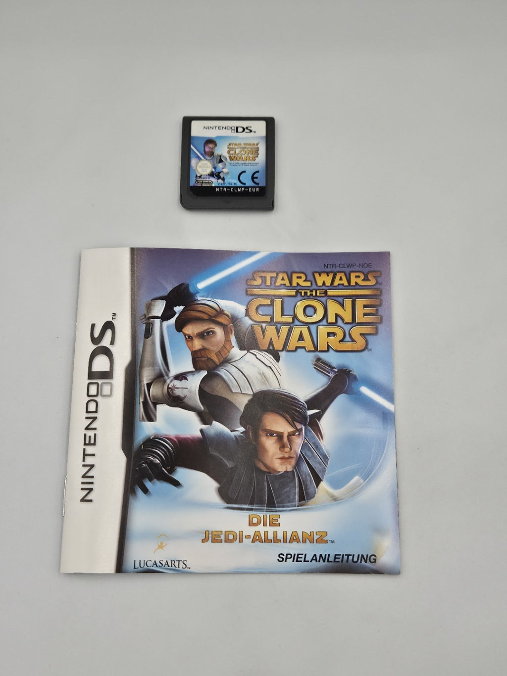 Nintendo DS Spiel Star Wars The Clone Wars mit OVP und Anleitung NOE