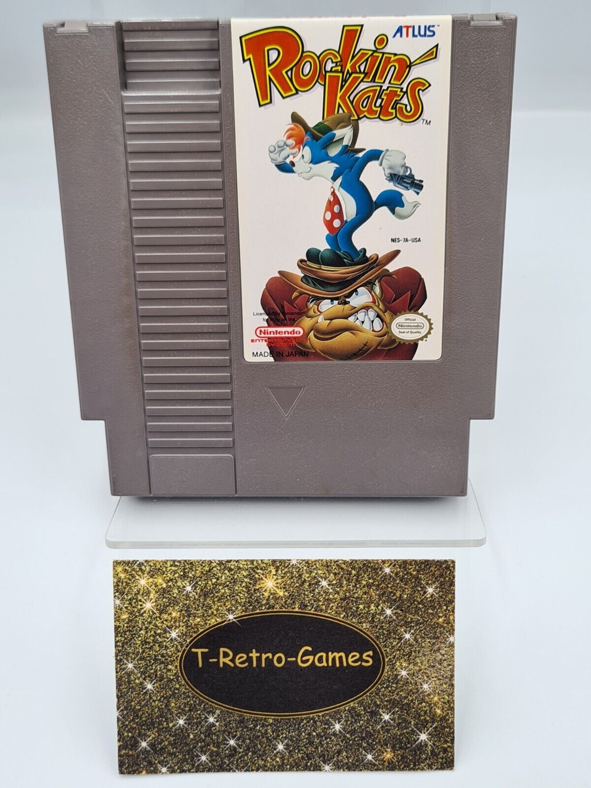 Nintendo NES Rockin Kats Modul USA - T-Retro-Games 