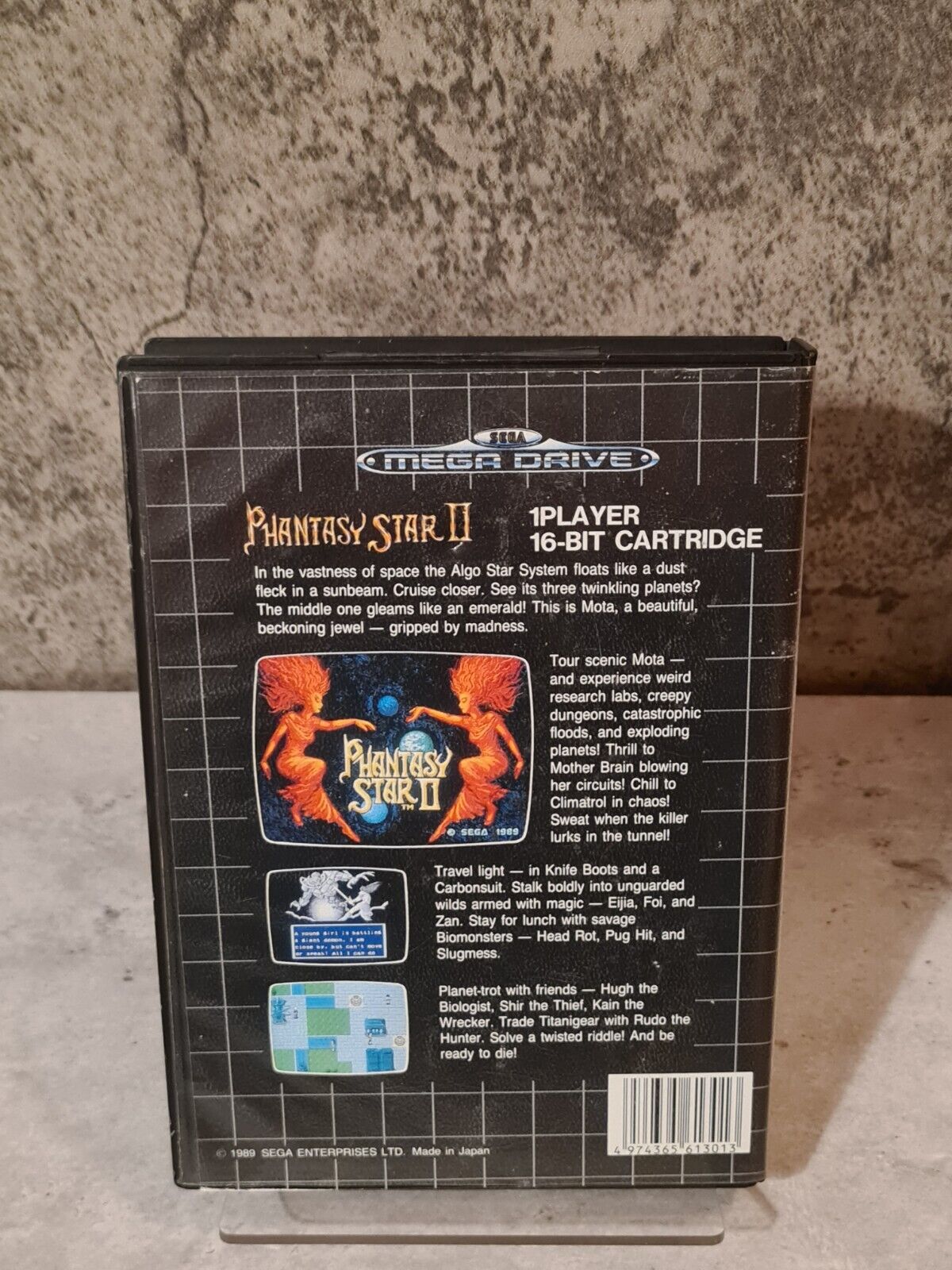 Sega Mega Drive Spiel Phantasy Star II mit OVP und Anleitung Multi Language - T-Retro-Games 