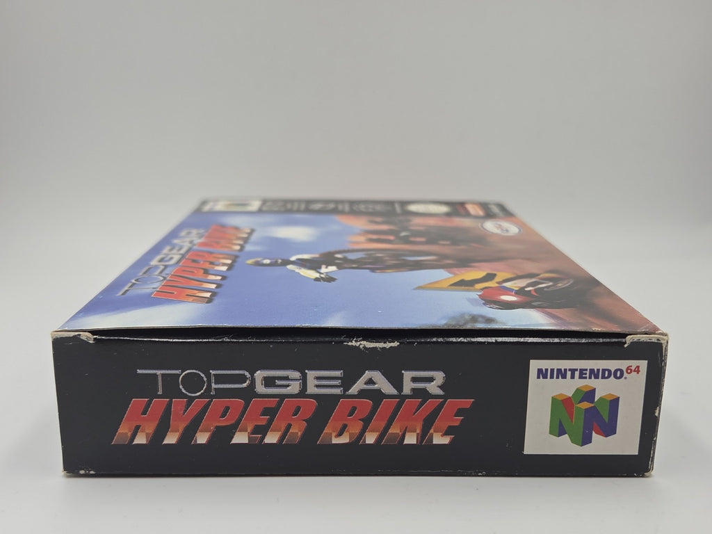 N64 Nintendo 64 Spiel Top Gear Hyper Bike mit OVP und Anleitung EUR