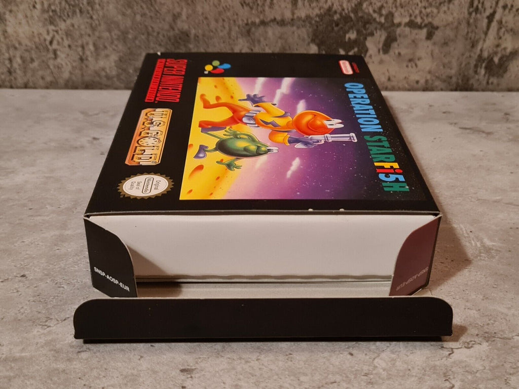 SNES Super Nintendo Operation Starfi5h mit OVP und Anleitung EUR - T-Retro-Games 