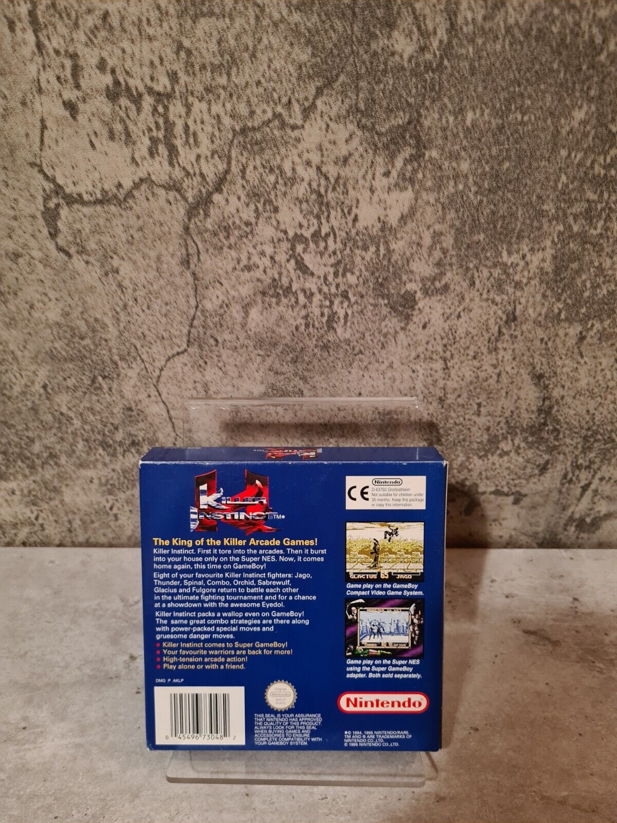 Nintendo Game Boy Classic Killer Instinct mit OVP und Anleitung GPS - T-Retro-Games 